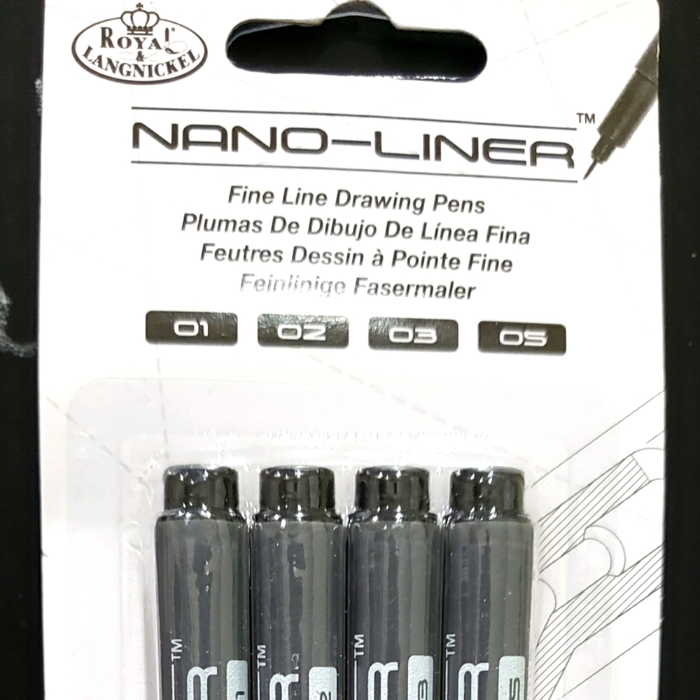 Royal & Langnickel fine line drawing pens